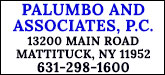 Palumbo and Associates, P.C. Sponsorship Banner
