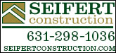 Seifert Construction Corp. Sponsorship Banner
